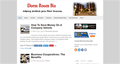 Desktop Screenshot of dorm-room-biz.com